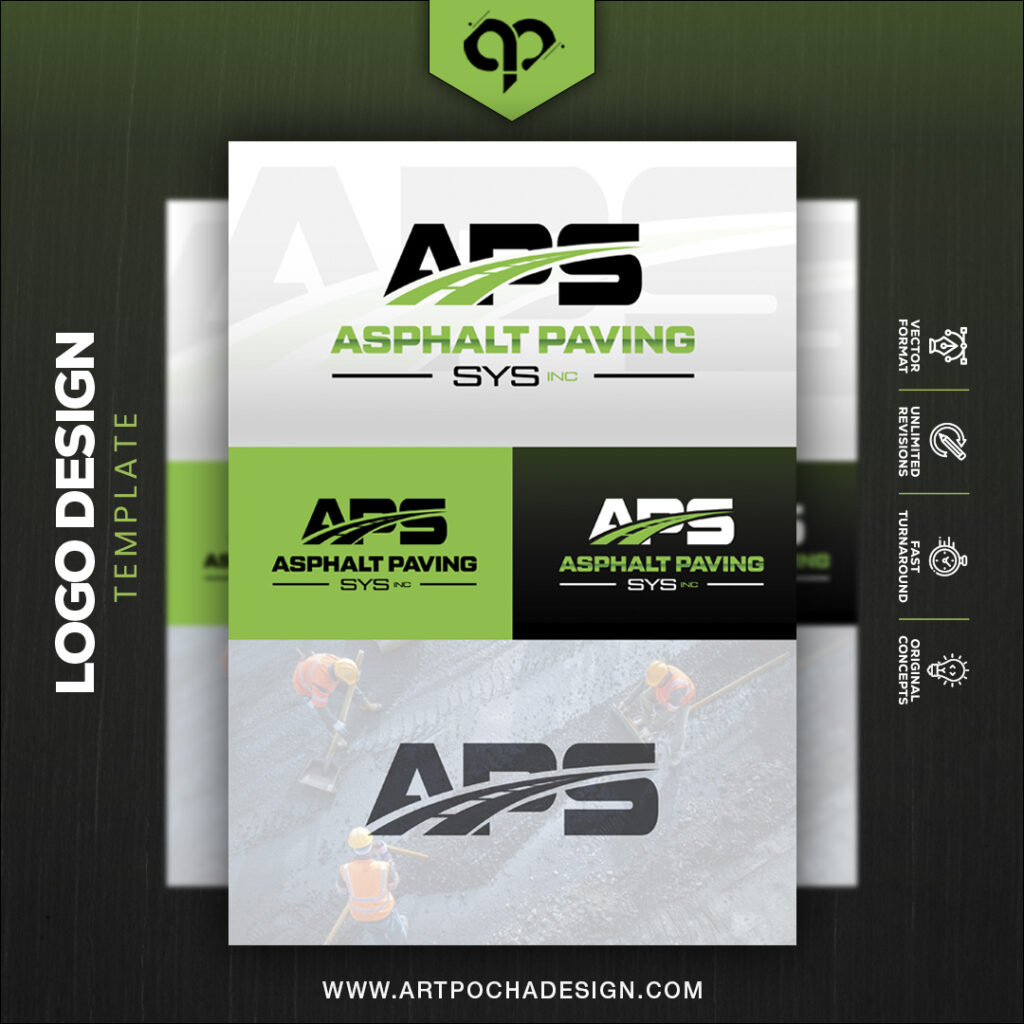 APS Asphalt Paving Logo 