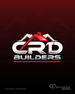 CRD Builders Logo Design