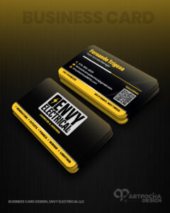 Envy Electrical Business Card