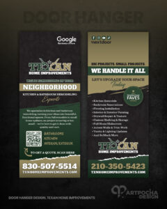 Texan Home Improvement Door Hanger